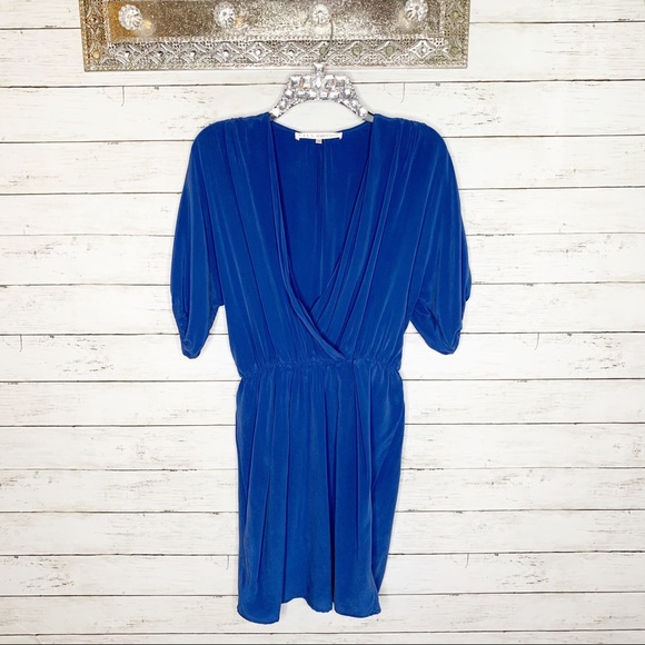 Ulla Johnson Dresses & Skirts - Ulla Johnson Blue 100% Silk Mini Dress